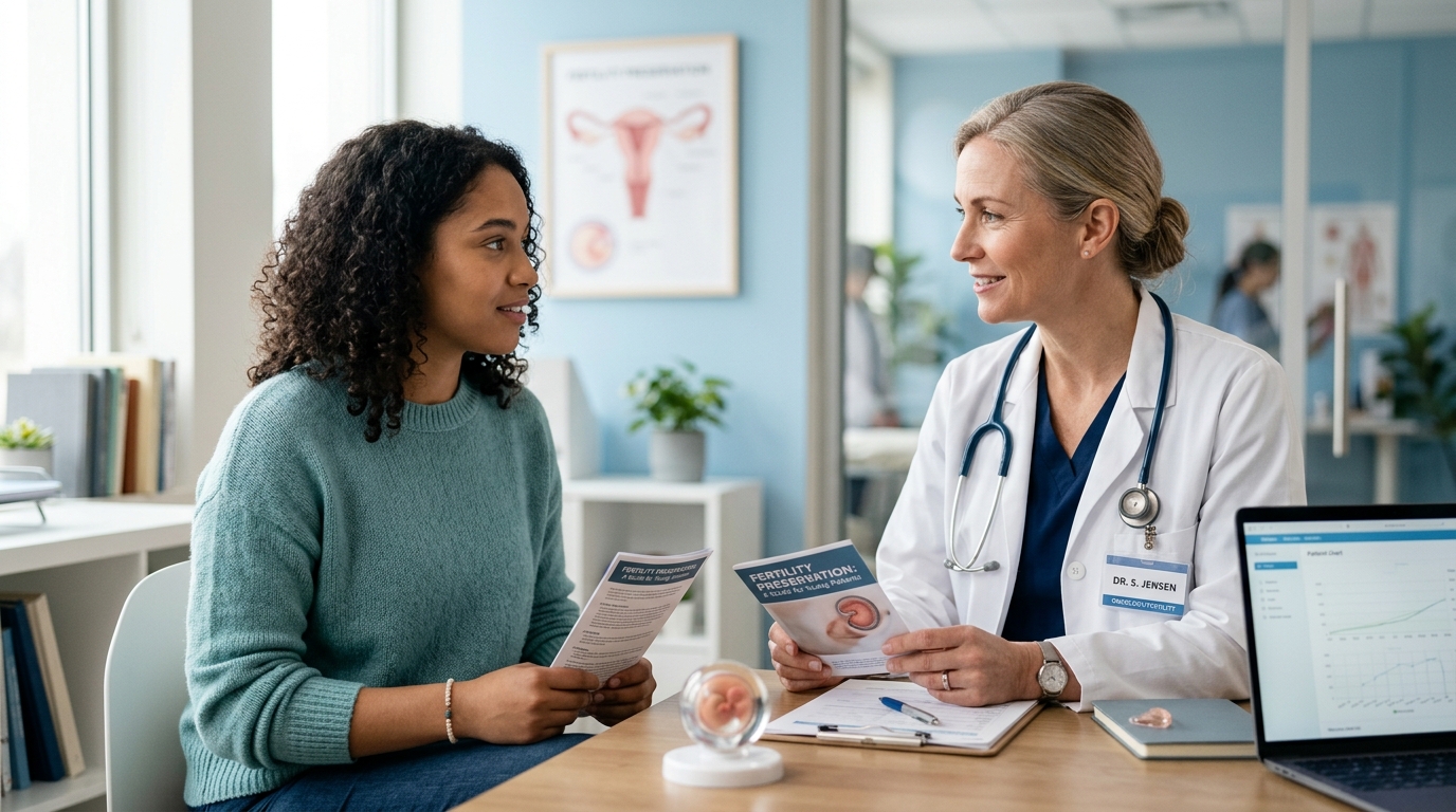 Consulta médica empática de Oncofertilidad en REBAFIV
